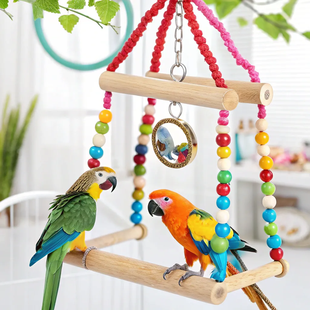 Interactive Toy for Birds