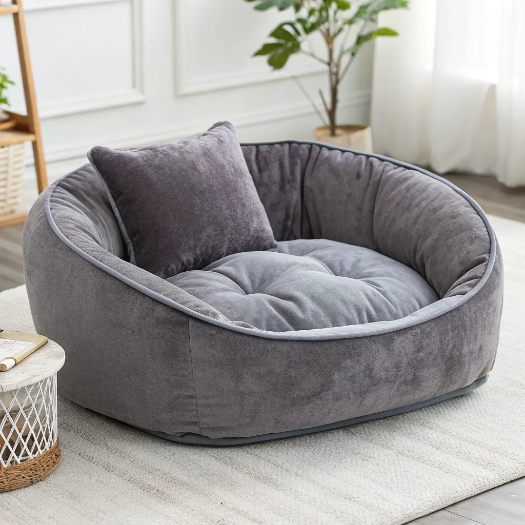 Luxury Cat Bed with Soft Cushion